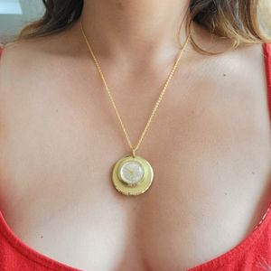 Vintage Swiss Waldman 17 Jewels Watch Necklace